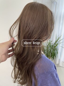 オーストヘアーフィガロ 本通り店(Aust hair Figaro) 【sheer beige】