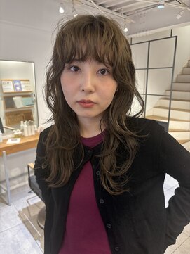 ふわふわレイヤーパーマ