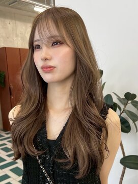 ノード(NODE) 栄カットカラー透明感ナチュラルロング