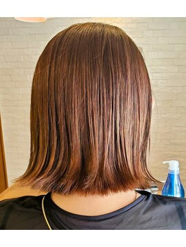 ココレット(cocoretto) ハイトーンベージュカラー×外ボブ【担当杉本】