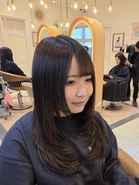 グリッター 泉中央店(GRITTERs) 【小顔見せ】 顔まわりレイヤーカット
