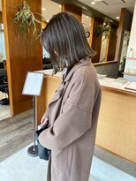 イット(it.)&nbsp;【ARISA】切りっぱなし×グレージュ