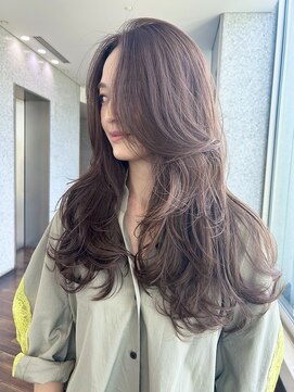 ザック ヴィ(ZACC vie) レイヤー/上品/大人ヘア/アッシュカラー