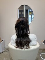 シプ 丸亀(sip)&nbsp;ヘアセット　カチモリ　ヨシンモリ　韓国風ハーフアップ