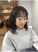 ウェーブパーマ