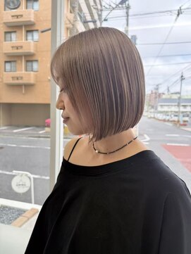 ソルコディ コクラ(SOL.cody kokura) 縮毛矯正/ワンホンレイヤー/ミルクティーブランド/ダークブルー