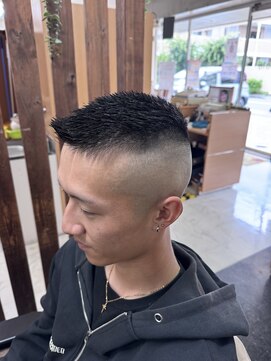 ヘアサロンナンバーワンクラブ上和田本店 鬼ハイスキンフェード