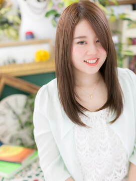 カバーヘア イヴ 戸頭店(COVER HAIR EVE) *EVE戸頭*清潔感ある小顔ナチュラルストレートb