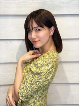 ニューラインギンザ(New-Line 銀座) 《New-Line 代表YUTAKA》ナチュラル大人ミディアム 髪質改善