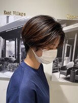 リバレッジ 広尾(Leverage)&nbsp;直毛さんのマニッシュショート