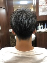 ヒロギンザ 浜松町店(HIRO GINZA) スパイキーダウンバング《理容室/メンズ/浜松町》