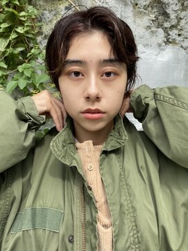 テテ ニコ(tete nico) 【太田彩未】大人気のハンサムショート×ゆるめのパーマ