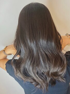 ジーナ 船橋(Zina) 小顔セミウェットウェーブピンクベージュハイライトカラー