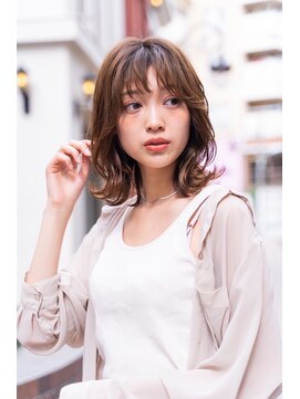 テイラー(Taylor) 大宮Taylor ブラウンカラー×外ハネスタイル