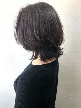 イチマルイチ 中野(100/1) ラベンダーグレージュ_ハイライト_ウルフミディ