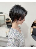 前髪カール/ネオシースルーバング/くびれボブ［銀座］