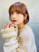 アルテ(ARTE)&nbsp;【ARTE表参道/青山】小顔レイヤー×シアベージュ×艶カラー