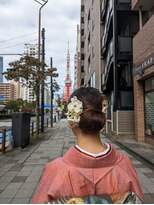 フラップ(FRAP)&nbsp;和スタイルのシンプルシニヨン