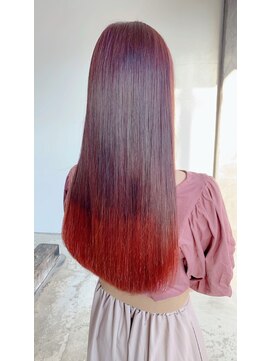 セダクション 道後樋又店(Seduction) 松山市 20代30代40代 ベリーピンクのグラデーション