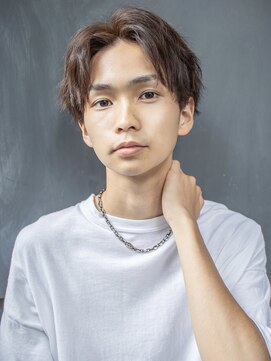 エイトメン 上野店(EIGHT MEN) メンズ/センターパート/ツイストスパイラルパーマ/上野駅