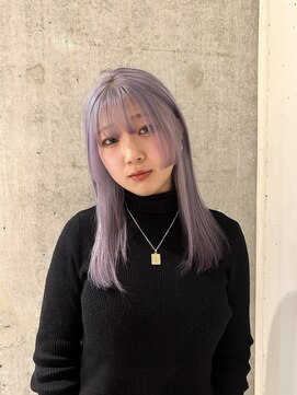 モニカ(MONIQA) 【ラベンダー】ブリーチデザインカラー