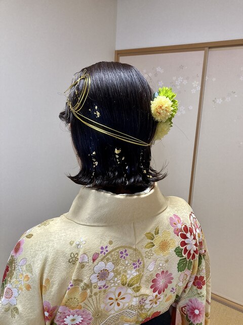 卒業式/袴/ヘアセット/ダウンヘア