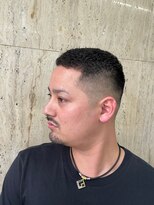 理容 鮎川&nbsp;フェードカット～アイロンパーマ