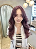 ★ブリーチ一回で作る！カシスラベンダー！ダブルカラー！
