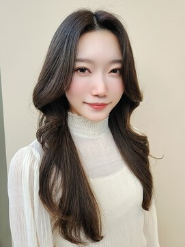 アフロート ギンザ(AFLOAT GINZA) 【Nanako。】アッシュカラー韓国レイヤースタイル