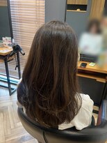 アルター(aL ter)&nbsp;レイヤーカット［黒髪/ボブルフ/ネビージュ/小顔/ワンレン］