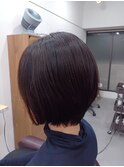 前下がりグラデーションボブ