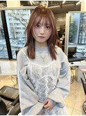 着物/フェミニンロング/似合わせカット/ウェーブミディアム/梅田