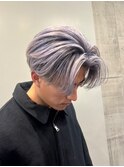 2066ニュアンスブリーチデザインカラー韓国フェザーショート