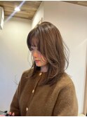 春カラー×レイヤーカット