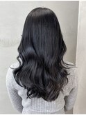 髪韓国ヘア顔周りレイヤーロングー_ba536042