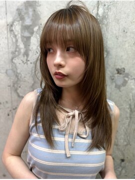 リボン(Libon) エアリーレイヤーストレート