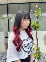 リコリス(licoris)&nbsp;wine red × gradation color