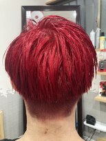 プルス ウルトラ(PLUS ULTRA)&nbsp;赤髪/メンズカラー/ダブルカラー/レッド