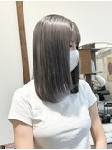 グレージュ/デザインカラー/暗めカラー/アッシュグレー/表参道
