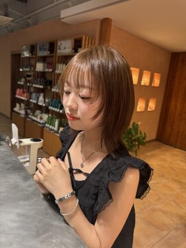 アルファサリダ(ALPHA SALIDA) くびれ×小顔見せ 似合わせレイヤーボブ