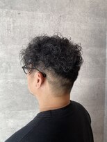 ブレイブ ヘアデザイン(BRaeVE hair design)&nbsp;メンズ震災刈り×ハードパーマスタイル