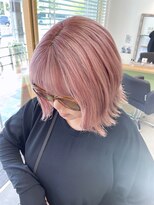 オリビアヘアー(OLIVIA HAIR) ホワイトピンク×髪質改善トリートメント