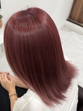 アールシリウス(R,SIRIUS) ブリーチ1回で出来るレッドピンクカラー!!