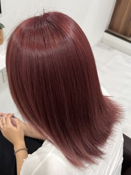 アールシリウス(R,SIRIUS) ブリーチ1回で出来るレッドピンクカラー!!