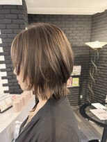 ヘアーアンドカラー ルジャルダン 葛西店(le jardin) ボブウルフ×アッシュ