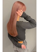 チル(chill)&nbsp;ブリーチなしピンクミルクティー