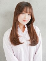 ニューヨークニューヨーク ピオレ姫路店(NYNY)&nbsp;顔まわりレイヤー×ブラウンへア
