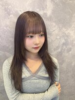 ラビス 浦和(Lovis)&nbsp;オリーブグレ／小顔に見せるヘア／ココアベージュ／黒髪カタログ