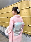 着物ヘアセット　京都　祇園　祇園四条　京都河原町