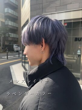 バディ 中野駅前店(BUDDY) メンズハイトーン/メンズダブルカラー/ラベンダー/中野美容室